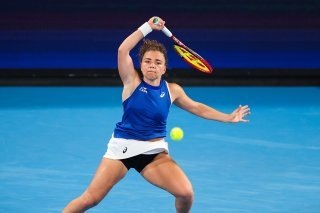 Jasmine Paolini n'a laissé aucune chance à Belinda Bencic dimanche KEYSTONE/EPA/MARK EVANS